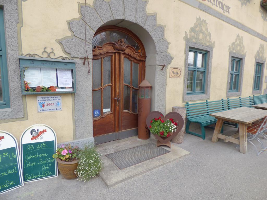 Gasthof Falkenstein - Metzgerei Schwaiger - Flintsbach am Inn Esterno foto
